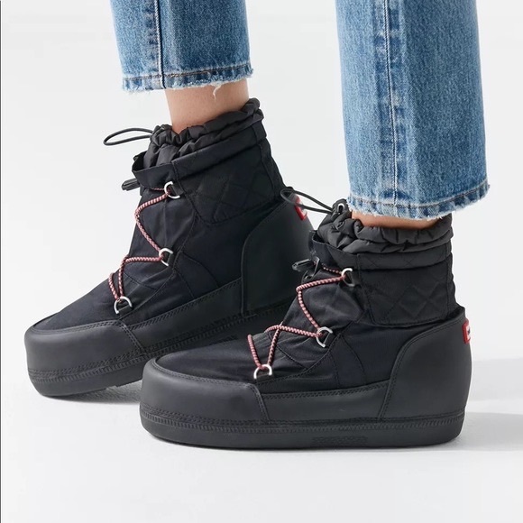 Hunter Shoes - Hunter Black Winter & Rain Boots